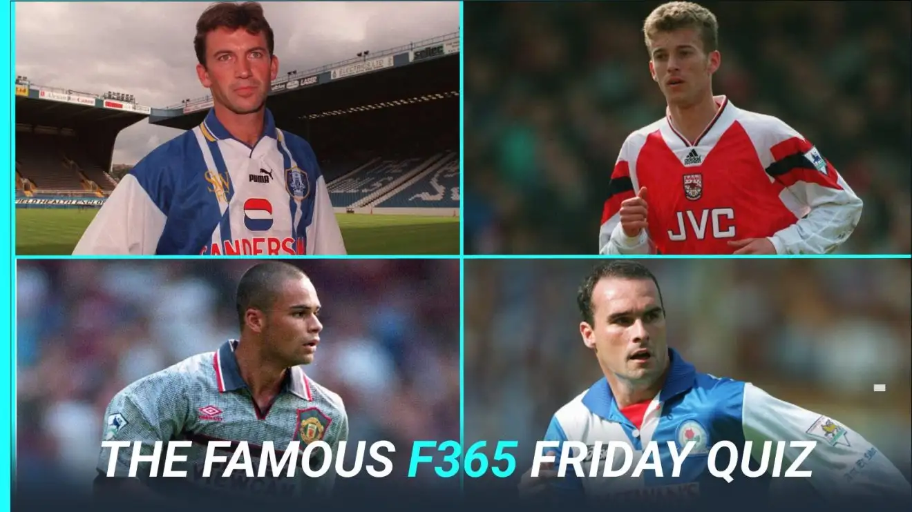 Can you name these 20 random 90s footballers?