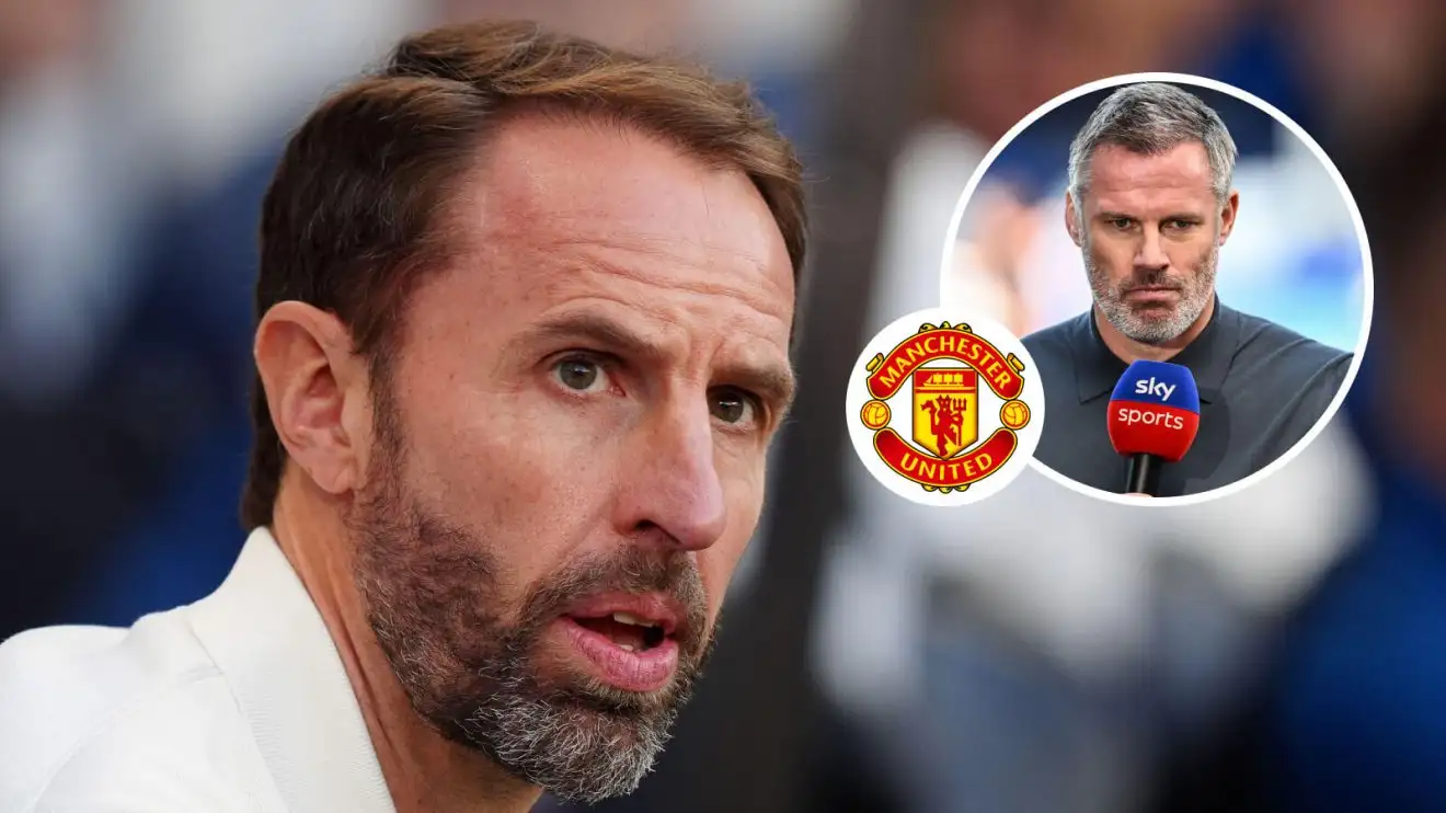Carragher warns Man Utd 'favourite' to replace Ten Hag will be 'tough sell' to fans 1 Jamie Carragher on Guy Utd and Gareth Southgate