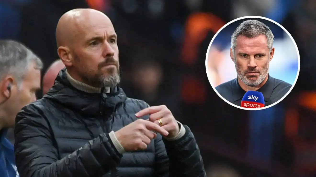 Carragher rubbishes Ten Hag claim ahead of Man Utd v Aston Villa – 'They've been dropped' 1 Carragher 10 Hag Guy Utd
