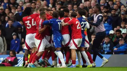 Nottingham Forest halt Chelsea winning run in bad-tempered Stamford Bridge clash