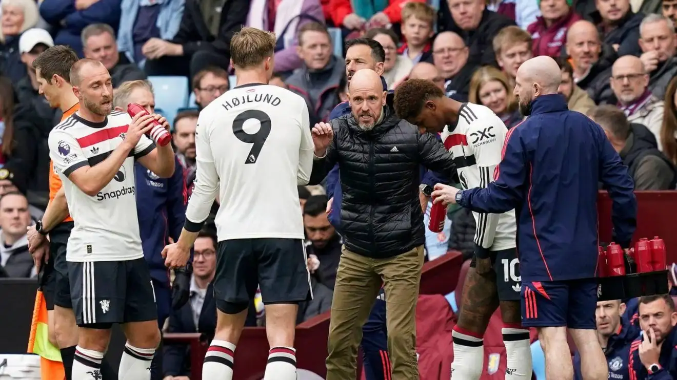 Ten Hag told he's been 'let down badly' by Man Utd scouts as duo are 'nowhere near the level' 1 Individual Utd pinnacle pooch Erik 10 Hag