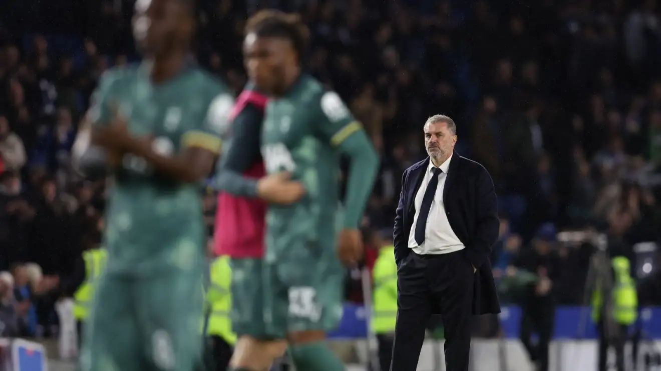 Ange Postecoglou under discomfort