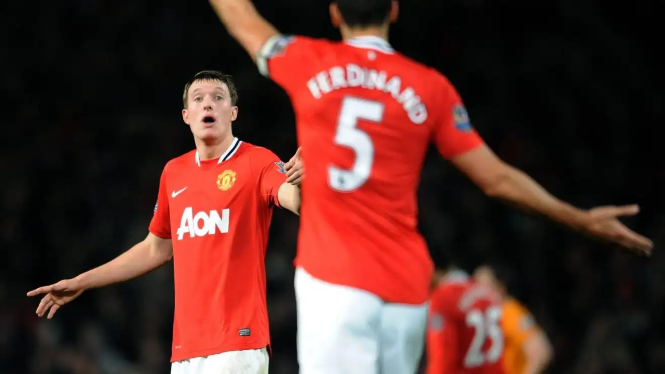 Phil Jones reveals he was 's******g himself' after Man Utd icon threatened to 'break his face' 1 Previous Male Utd protector Phil Jones