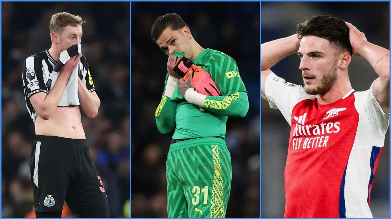 Every Premier League club's worst player this season - England star for Arsenal, Ederson for City 1 Sean Longstaff, Ederson, Declan Rice
