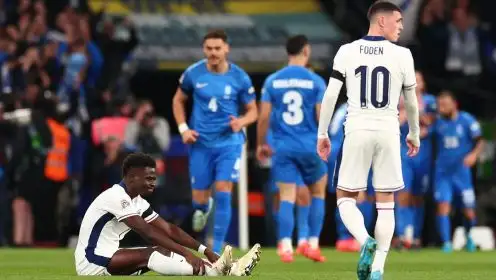 Arsenal injury fears grow as Carsley confirms winger ‘felt something’, while forward omitted from squad