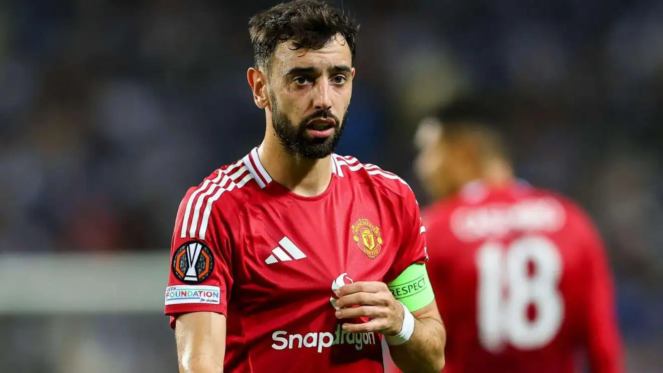Man Utd star finally 'enjoying football' with national team after reports of 'downing tools' under Ten Hag 1 Bruno Fernandes