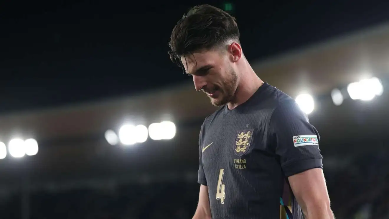 Rice 'enjoying the journey' under 'amazing' Carsley as England interim backed to replace Southgate 1 England's Declan Rice