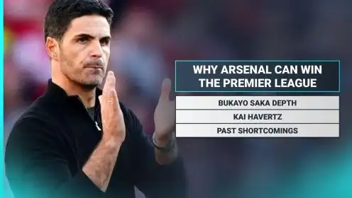 Five reasons why Arsenal are finally ready to overthrow Man City in Premier League title race