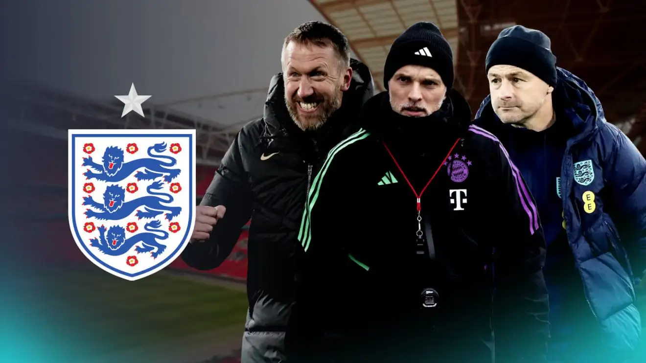 Lee Carsley, Graham Potter and Thomas Tuchel.