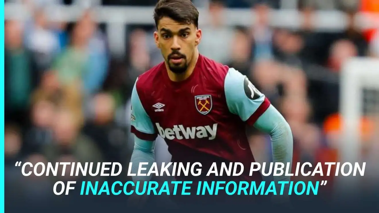 Lucas Paqueta demands 'thorough investigation' from FA as 'false' leaks 'risk chance of fair hearing' 1 Lucas Paqueta criticises the FA