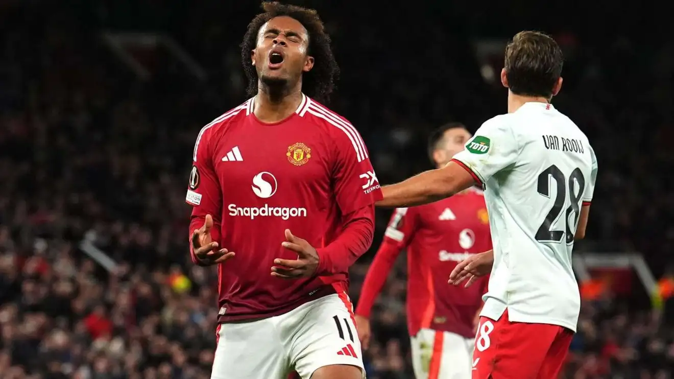 Man Utd striker Joshua Zirkzee