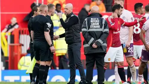 Man United sack Ten Hag, promptly drop first points from winning position all season