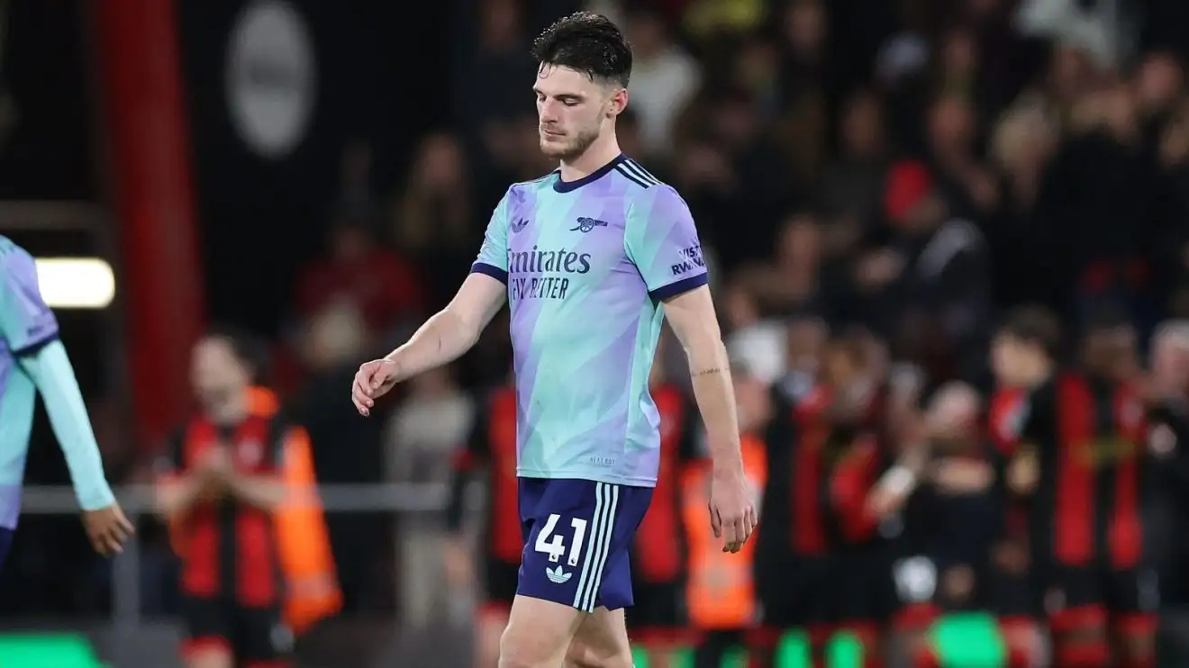 Arsenal: Declan Rice's five-word comment to referee revealed amid 'major' red card 'doubts' - 'silly mistakes' 1 Toolbox Declan Rice Bournemouth