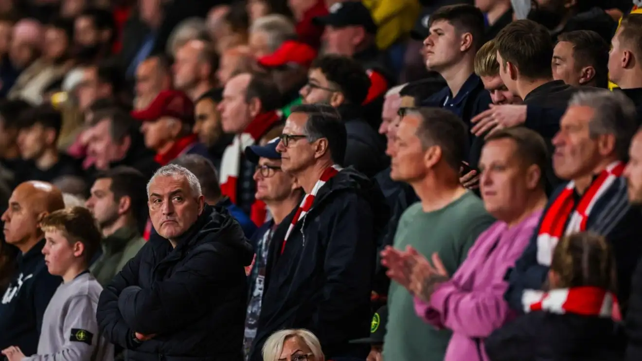 Arsenal fans at BOurnemouth