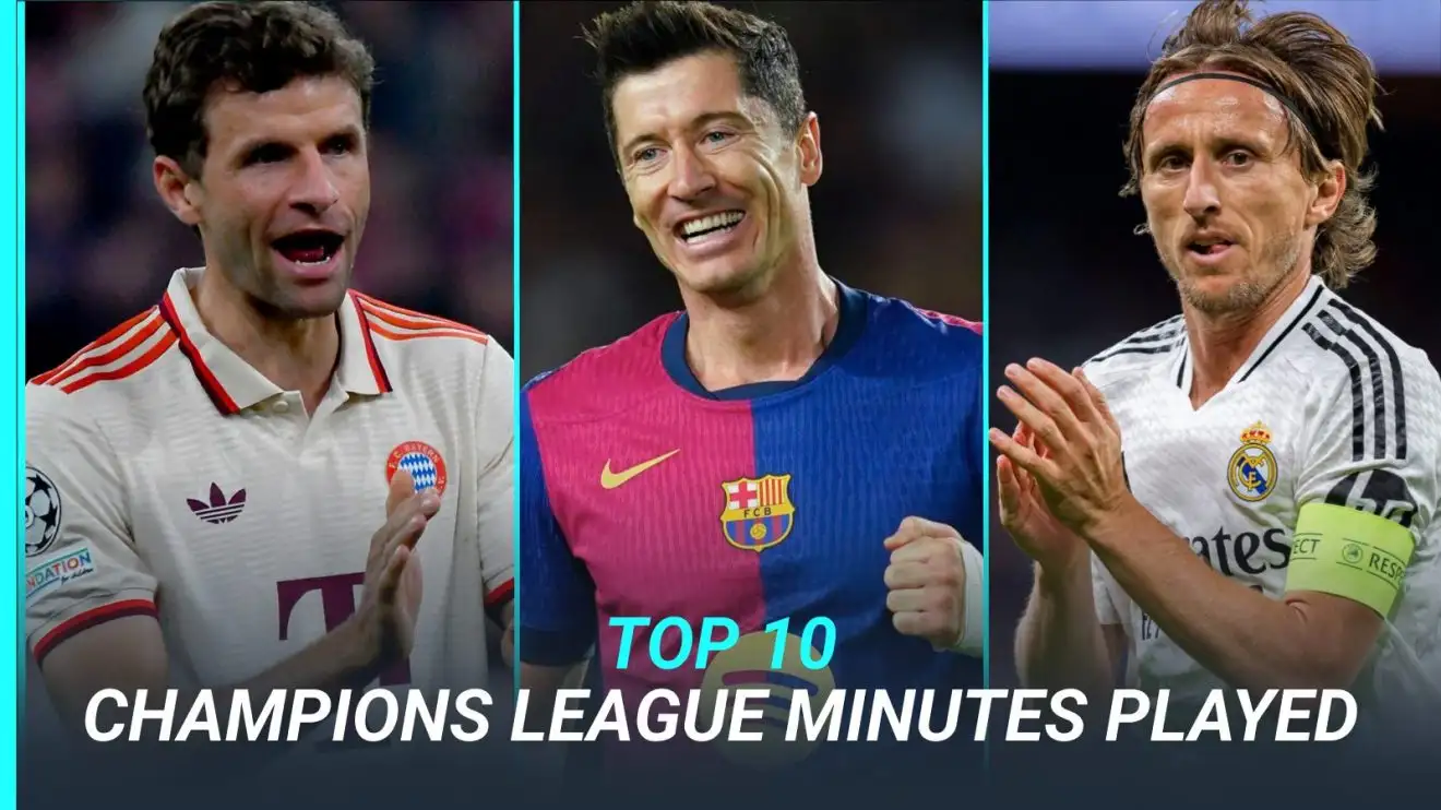 Thomas Muller, Robert Lewandowski, Luka Modric.