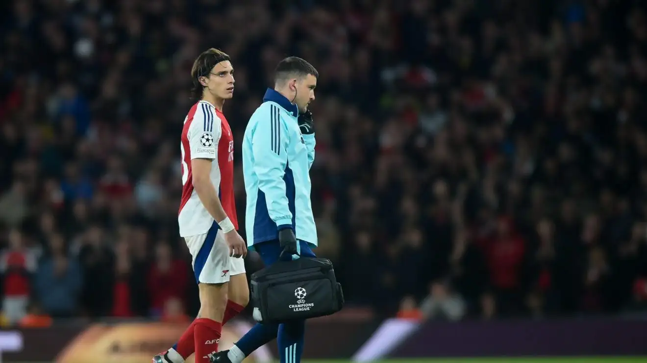 Arsenal: Football injury expert makes Riccardo Calafiori injury prediction after Shakhtar win 1 Medley protector Riccardo Calafiori