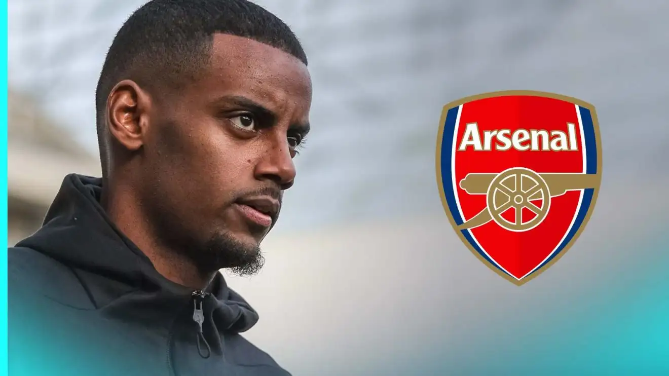 Isak to Arsenal 'chances raised' with Newcastle star to 'seek summer transfer' on one condition 1 Alexander Isak via the Mishmash badge