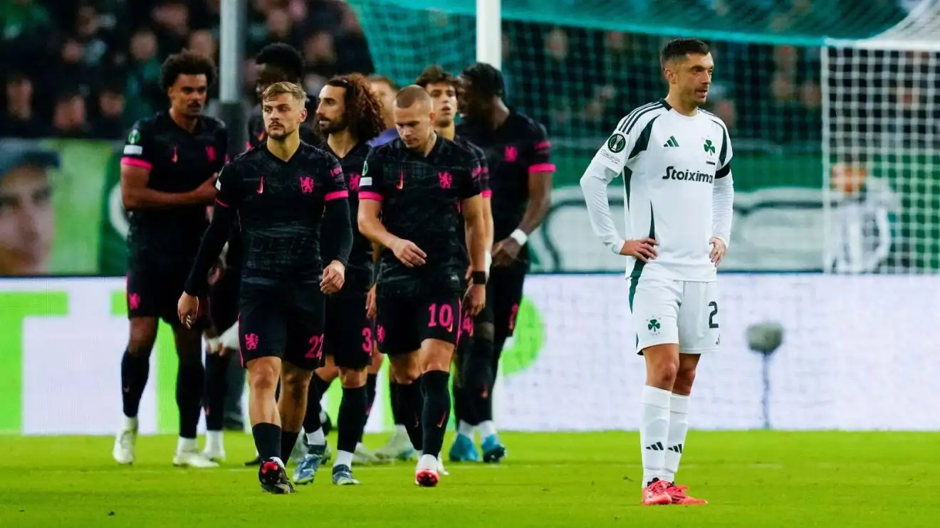 Panathinaikos 1-4 Chelsea: Felix scores brace in comfortable Conference League victory 1 Chelsea players share joy their impulse against Panathinaikos