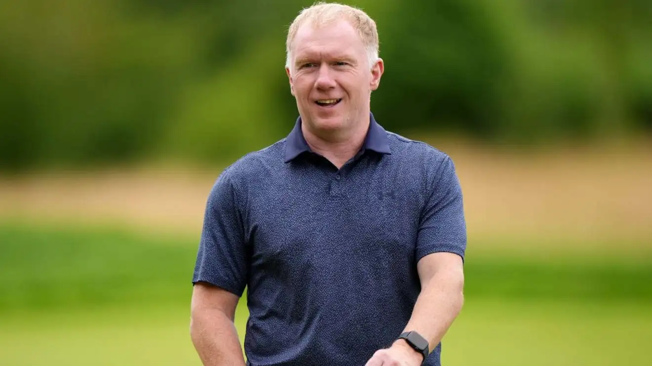 Male Utd legend Paul Scholes