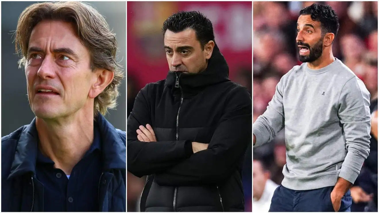 Ten Hag sack? Man Utd 'secret talks' revealed as Ratcliffe 'resumes search' for new manager 1 Guy Utd managerial targets Thomas Frank, Xavi and also Ruben Amorim