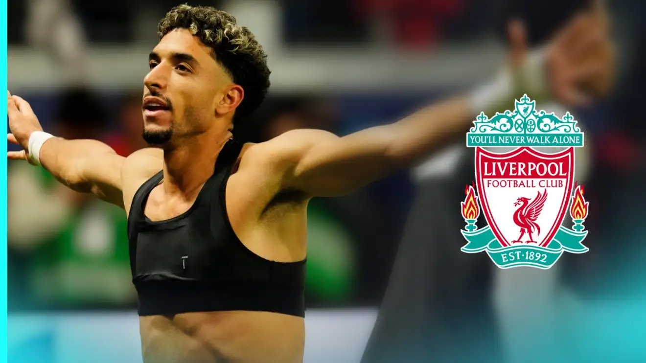 Liverpool target 'would immediately join' amid 'real interest' in striker 'dreaming' of Reds transfer 1 Omar Marmoush wearing the Liverpool badge