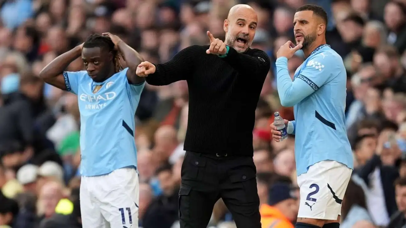 Guardiola exit? Ex-Man City man tips Spaniard to 'help pick his successor' after contract snub 1 Pep Guardiola confers policies to his players