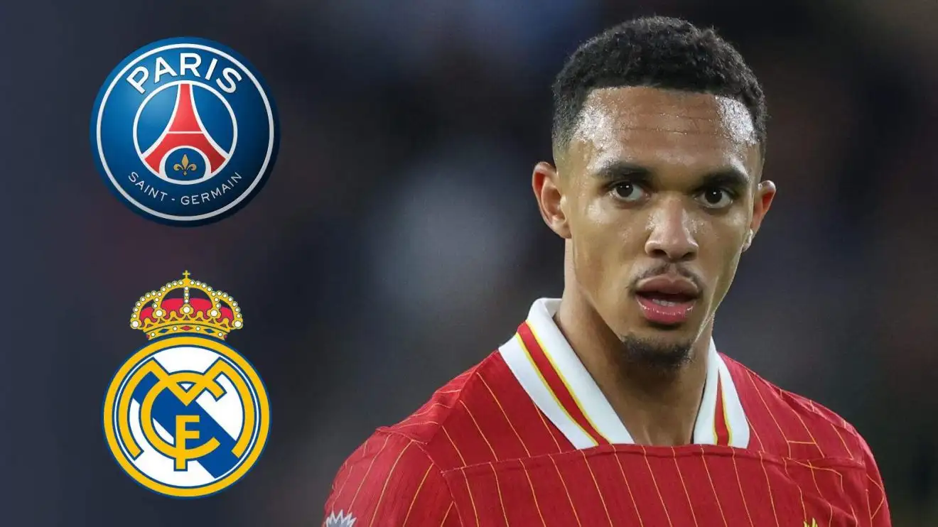 Liverpool proper-endorse Trent Alexander-Arnold with the PSG and Real Madrid badges