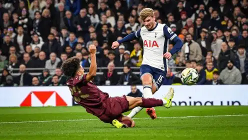 Tottenham 2-1 Man City: Werner ends goal drought as Citizens knocked out