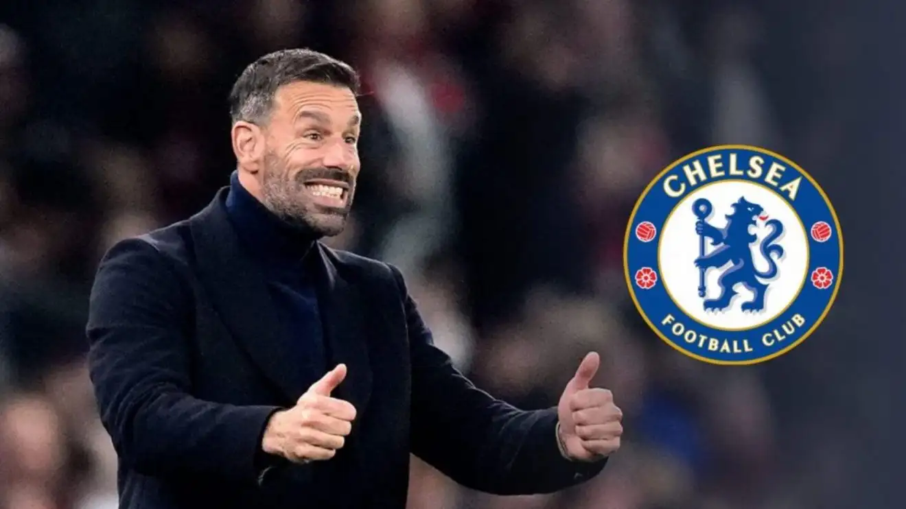 Man Utd v Chelsea: Merson explains how Blues will 'play through' Van Nistelrooy's men 1 Man Utd meantime supervisor Ruud van Nistelrooy with the Chelsea badge