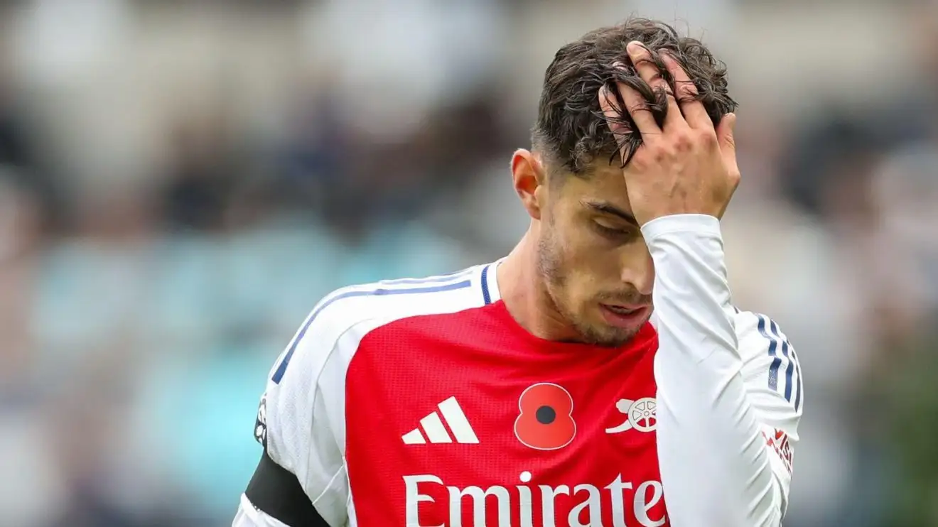 Kai Havertz having a mare for Arsenal