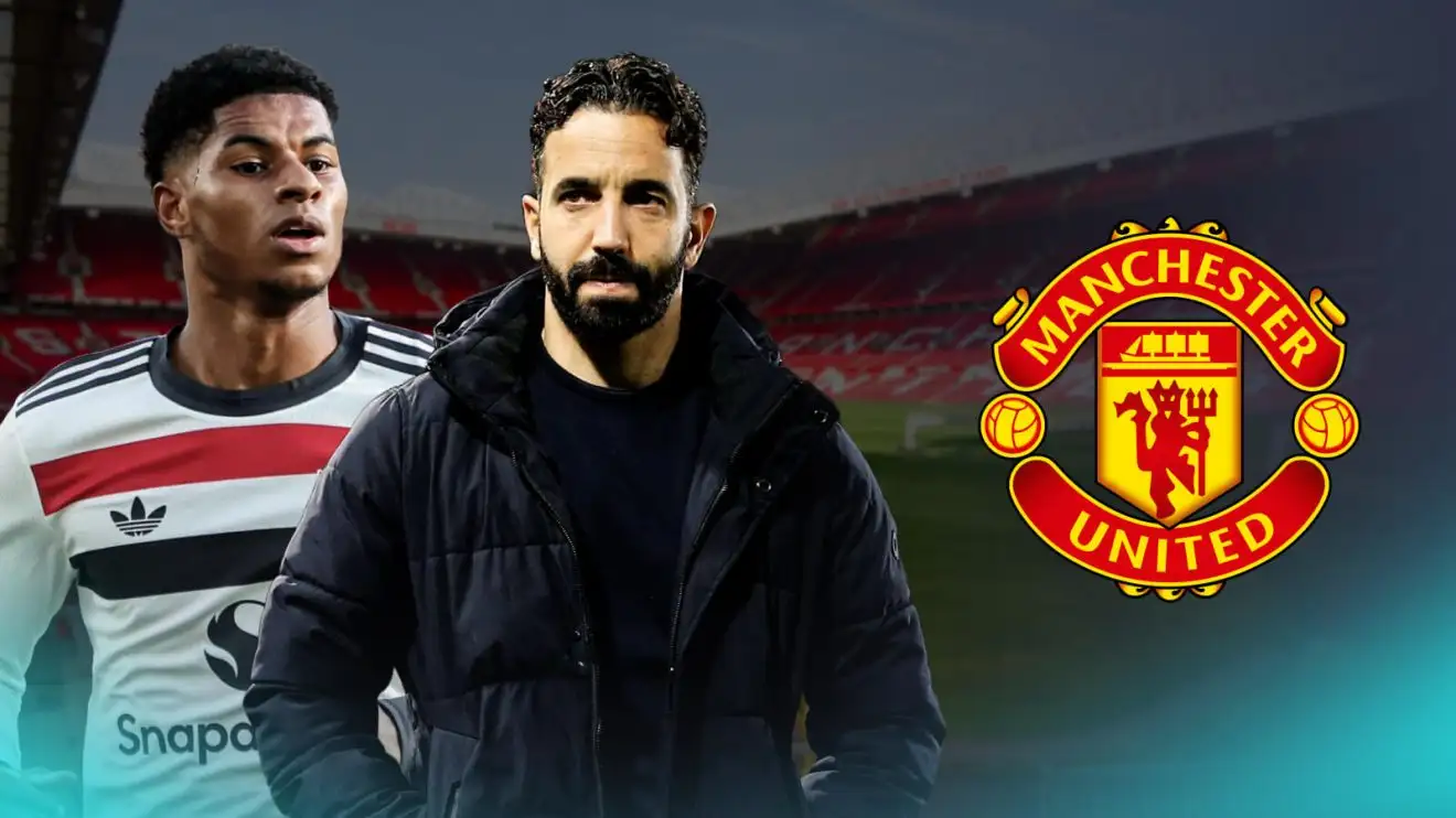 Man Utd: Ruben Amorim 'makes firm decision' on 'struggling duo' after 'major' move from Euro giants 1 Male Utd duo Marcus Rashford and Rubem Amorim