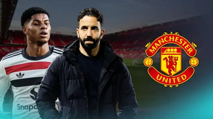 Man City: Real Madrid-linked Walker confirms transfer stance as Saudi Arabia decision 'made' 14 Guy Utd duo Marcus Rashford and Rubem Amorim