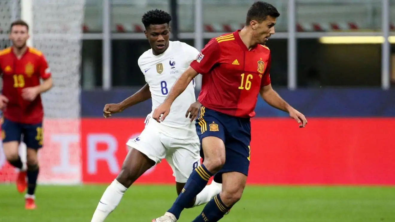 Liverpool 'in contact' with £51m Real Madrid star as 'godsend' sees 'door open' for January transfer 1 Liverpool-affixed Aurelien Tchouameni and Rodri throughout a match