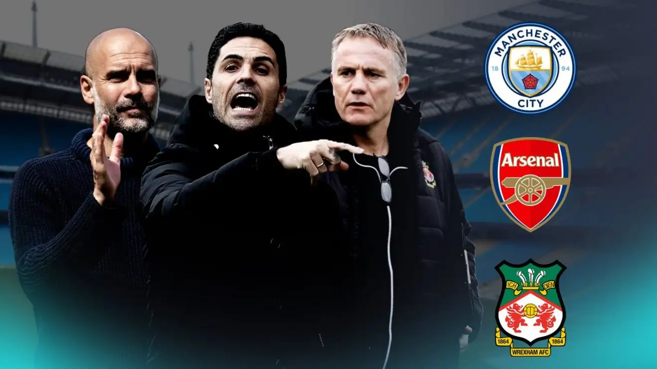 Guardiola Arteta managers ranking