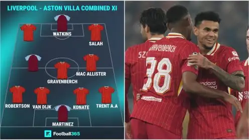 Liverpool – Aston Villa combined XI features eight Reds but no Darwin Nunez