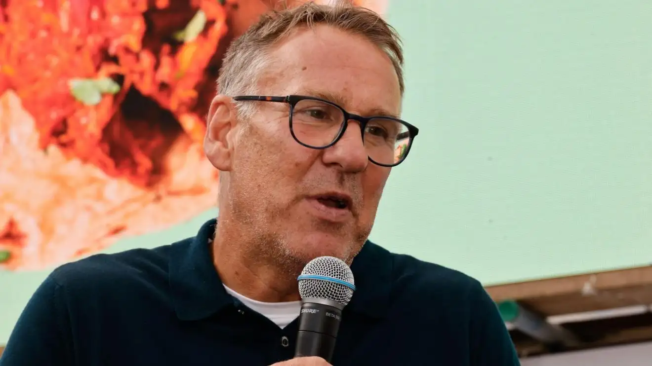 Arsenal legend Paul Merson during an interview