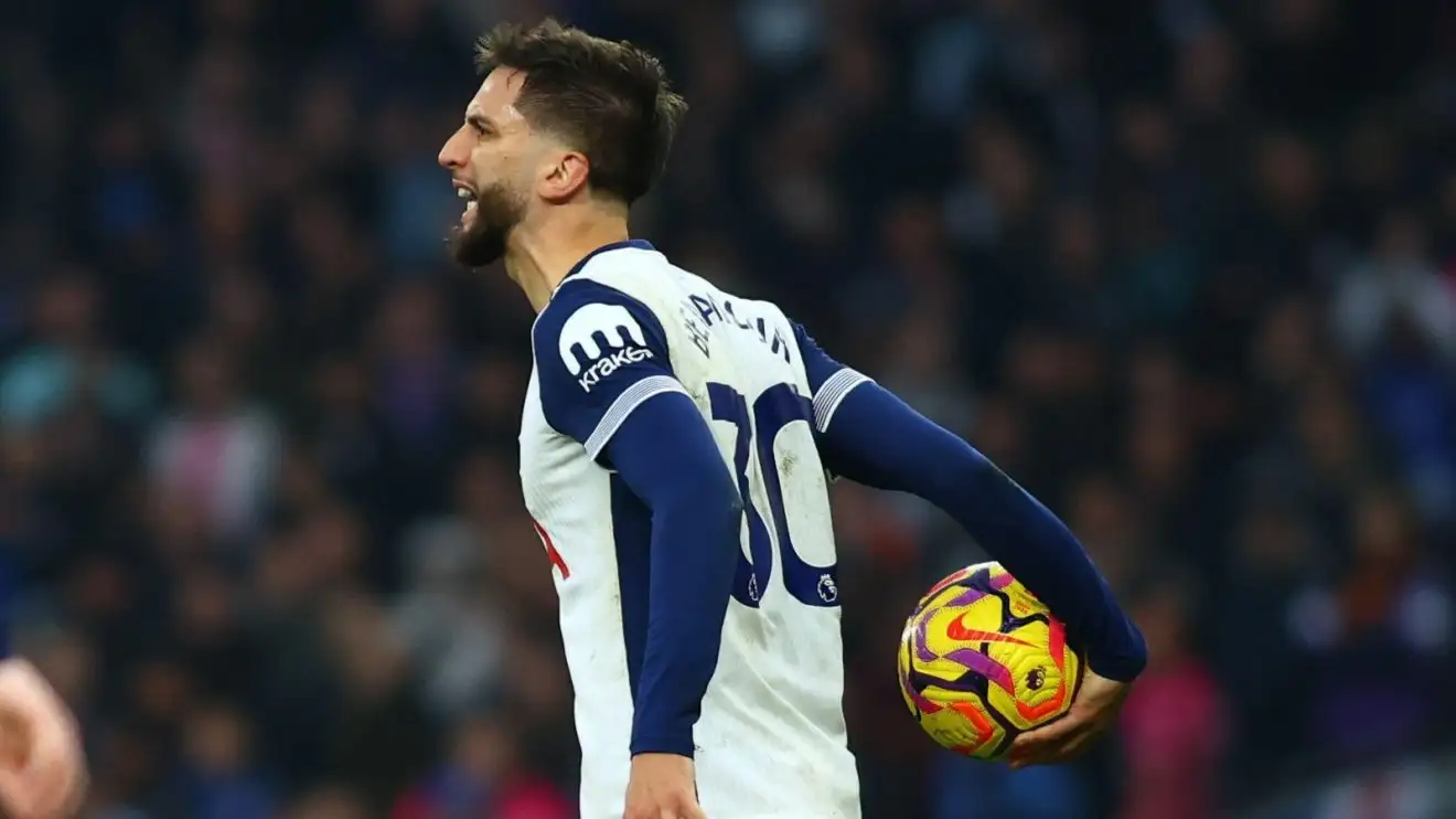 Spurs midfielder Rodrigo Bentancur