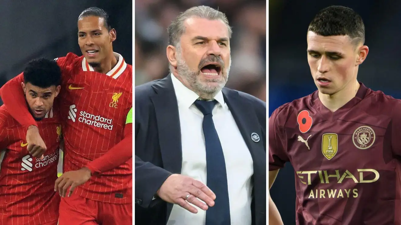 Ange Postecoglou, Foden and LIverpool in Premier League winners and losers