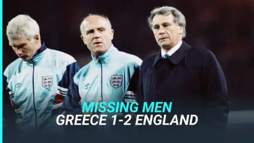 F36Skive: Missing Men – When Sir Bobby Robson’s England beat Greece in 1989…