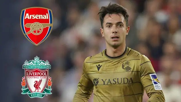 Martin Zubimendi Arsenal Liverpool