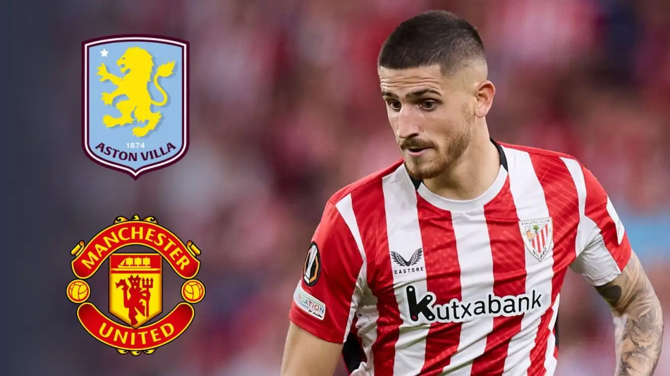 Aston Villa 'set to beat' Man Utd to sign £66m star with 'significant bid' as Amorim risks 'losing out' 1 Male Utd Aston Suite send