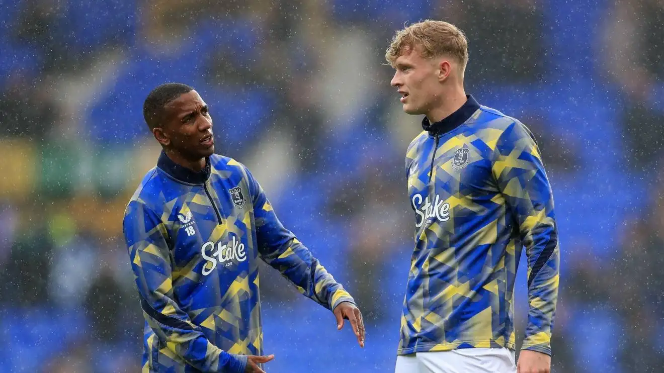 England duo Ashley Young and Jarrad Branthwaite