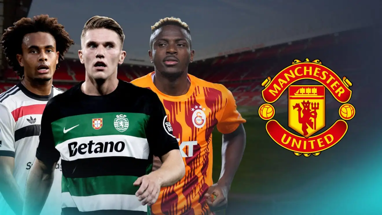 Man Utd to offer £36.5m star plus cash for 'best striker in the world' instead of Gyokeres 1 Man Utd transmit targets Victor Osimhen and also Viktor Gyokeres