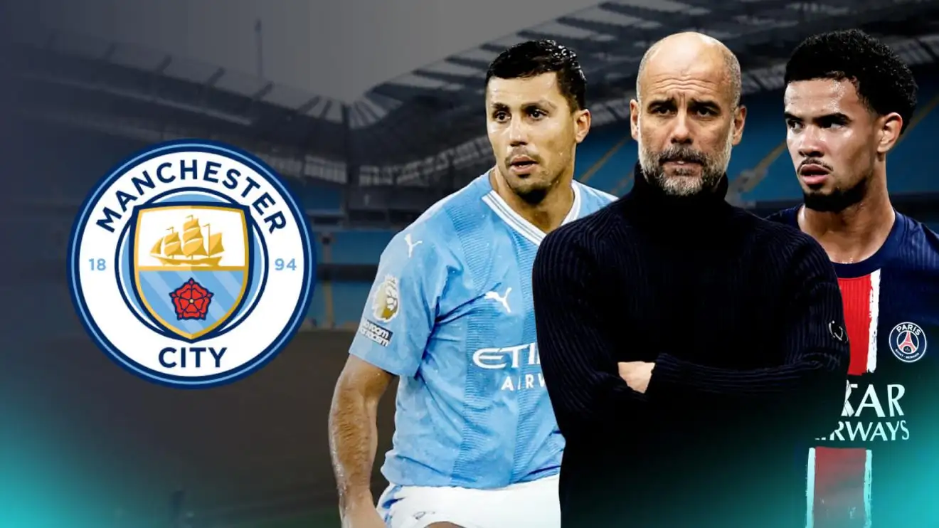 Man City 'offer' £100m for Rodri replacement amid four Pep Guardiola demands 1 Male Urban void send target Warren Zaire-Emery