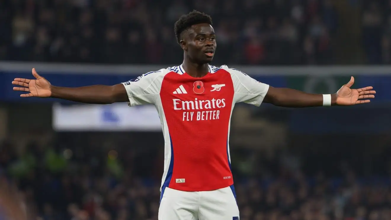 Arsenal told they 'need' Fulham star 'more than overrated Saka' and Martinelli 1 Toolbox winger Bukayo Saka