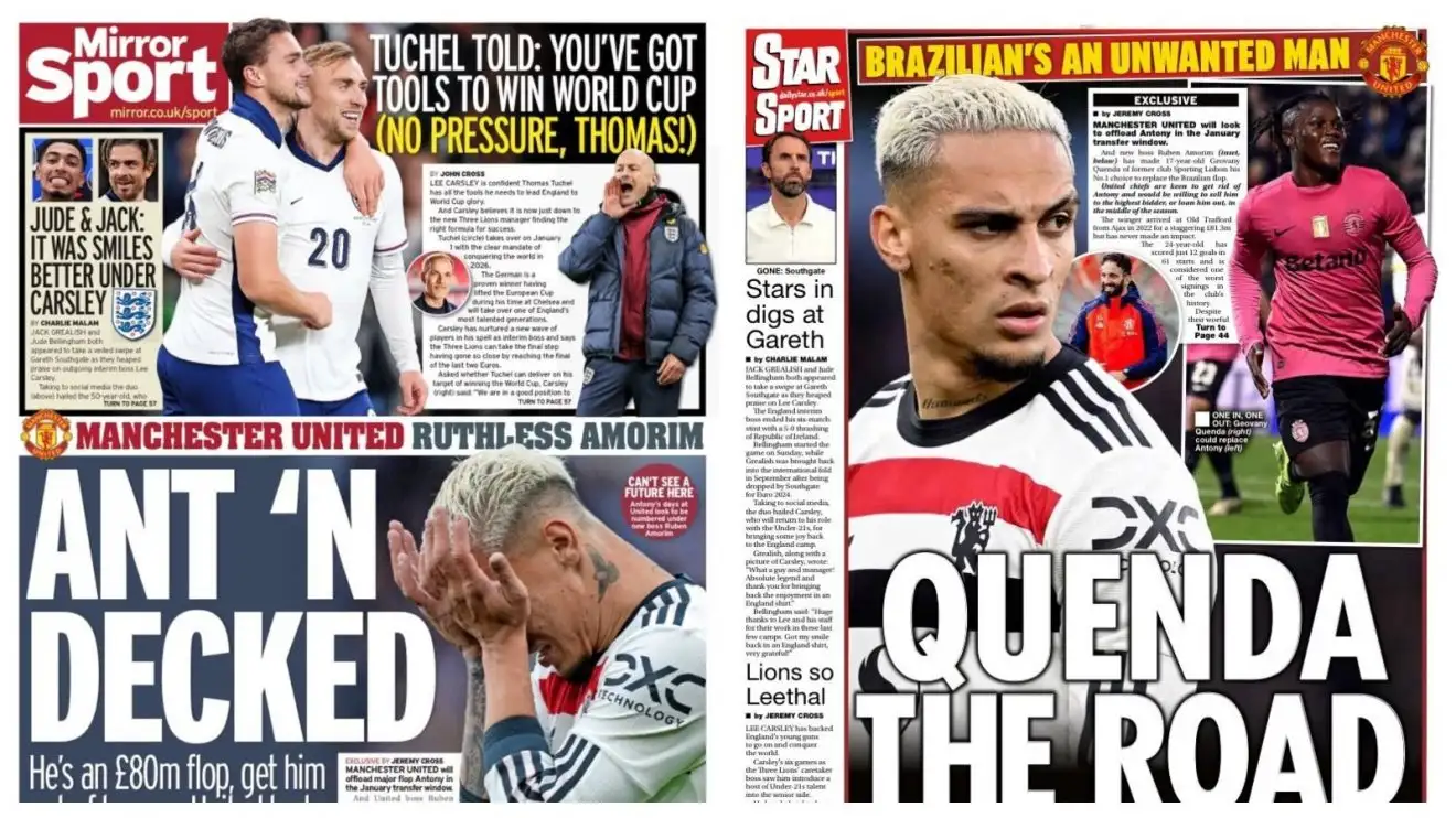 Ruben Amorim 'has very own whistle' as he calls time on Antony - Football365 1 Antony recommend pages