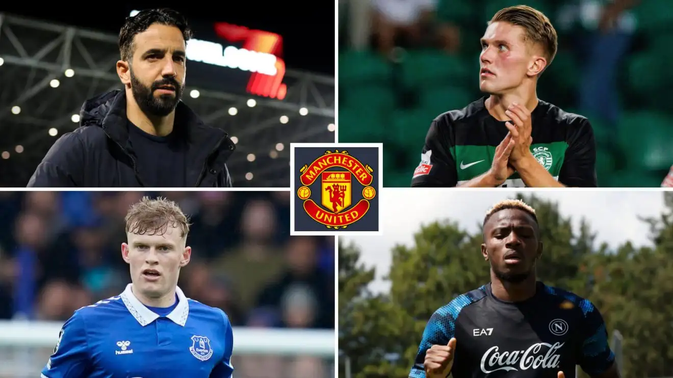 Amorim 'asks' for three signings at Man Utd as Ornstein reveals January window expectations 1 Male Utd optimal mutt Ruben Amorim