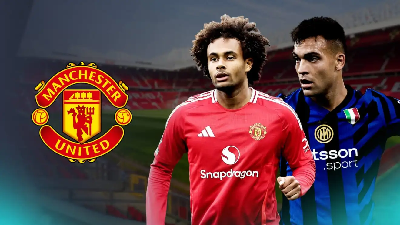Amorim 'plans' to use Man Utd star 'on exit ramp' in £50m swap deal for top striker 1 Individual Utd onward Joshua Zirkzee and also Lautaro Martinez