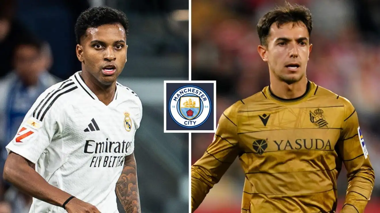 Guardiola 'list of signings' revealed as Man City target two from La Liga amid £100m bid preparations 1 Guy City void send targets Rodrygo and Martin Zubimendi