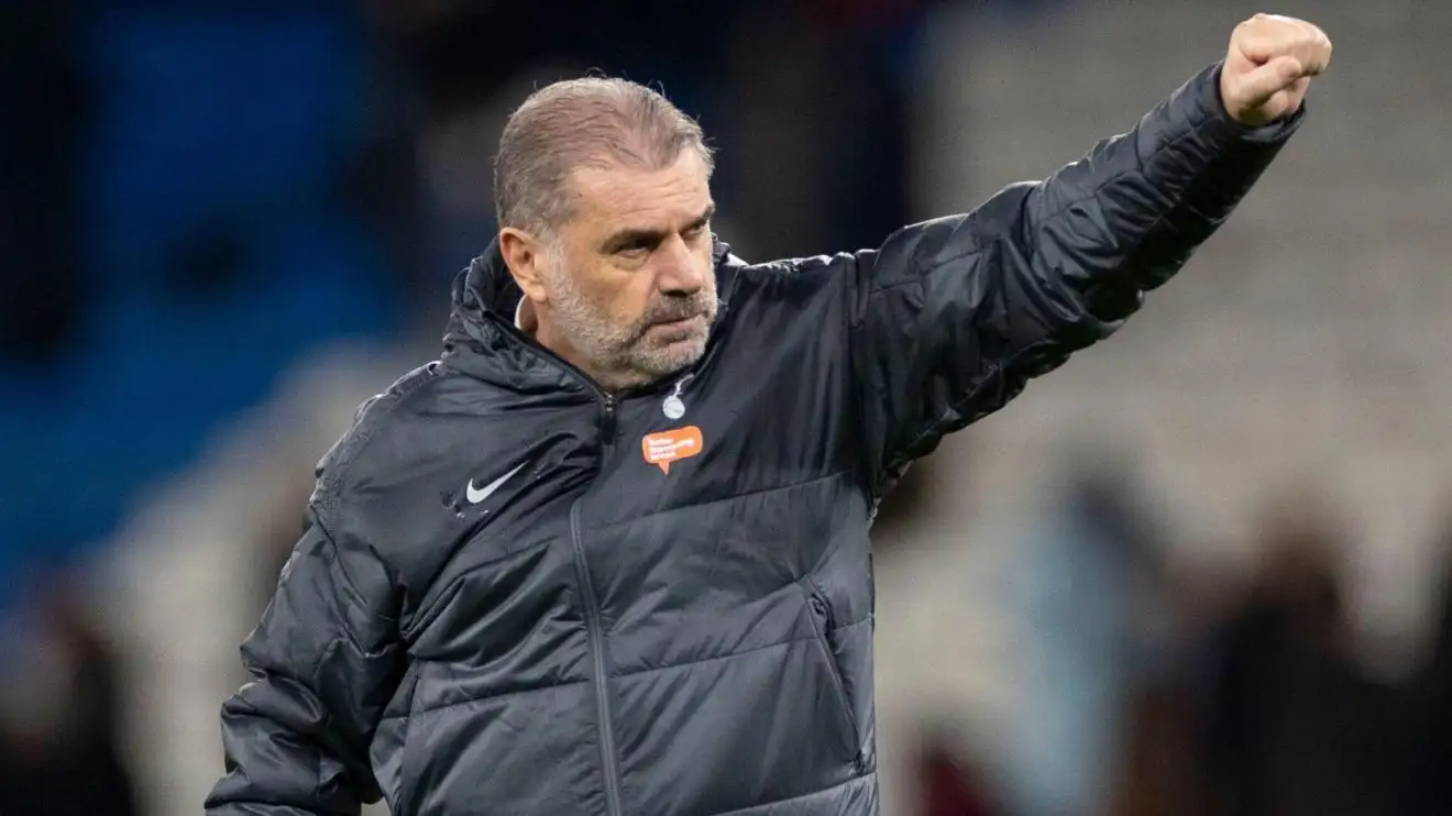 Postecoglou: Spurs 'doubled down' on Angeball with 'significant' win at Man City 1 Ange Postecoglou celebrates a win